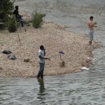 vissers aan rio duero bij toro